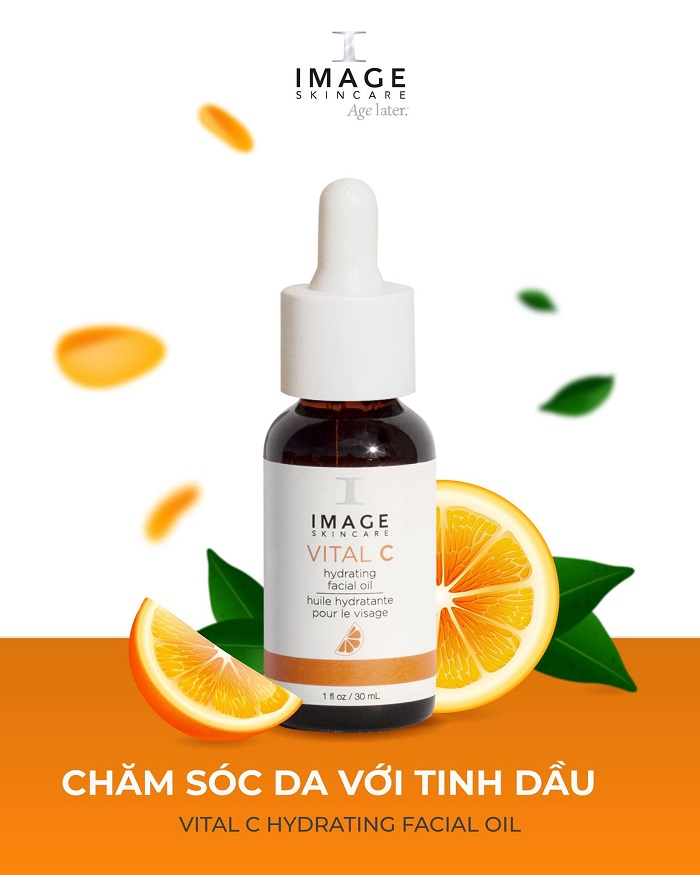 Tinh dầu massage chống lão hóa Image Skincare Vital C Hydrating Facial Oil 30ml